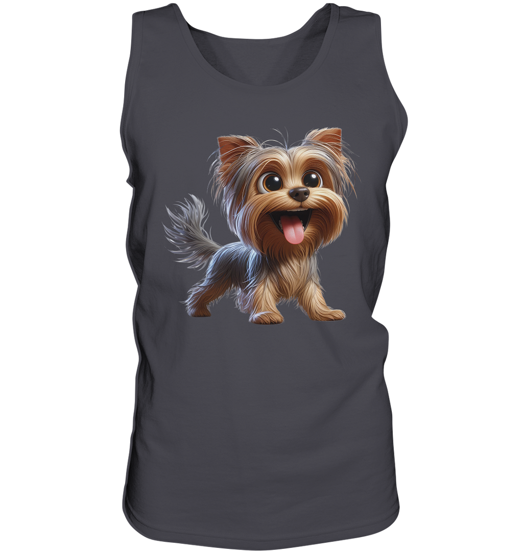Yorkshire Terrier Cartoon - personalisierbar - Tank-Top