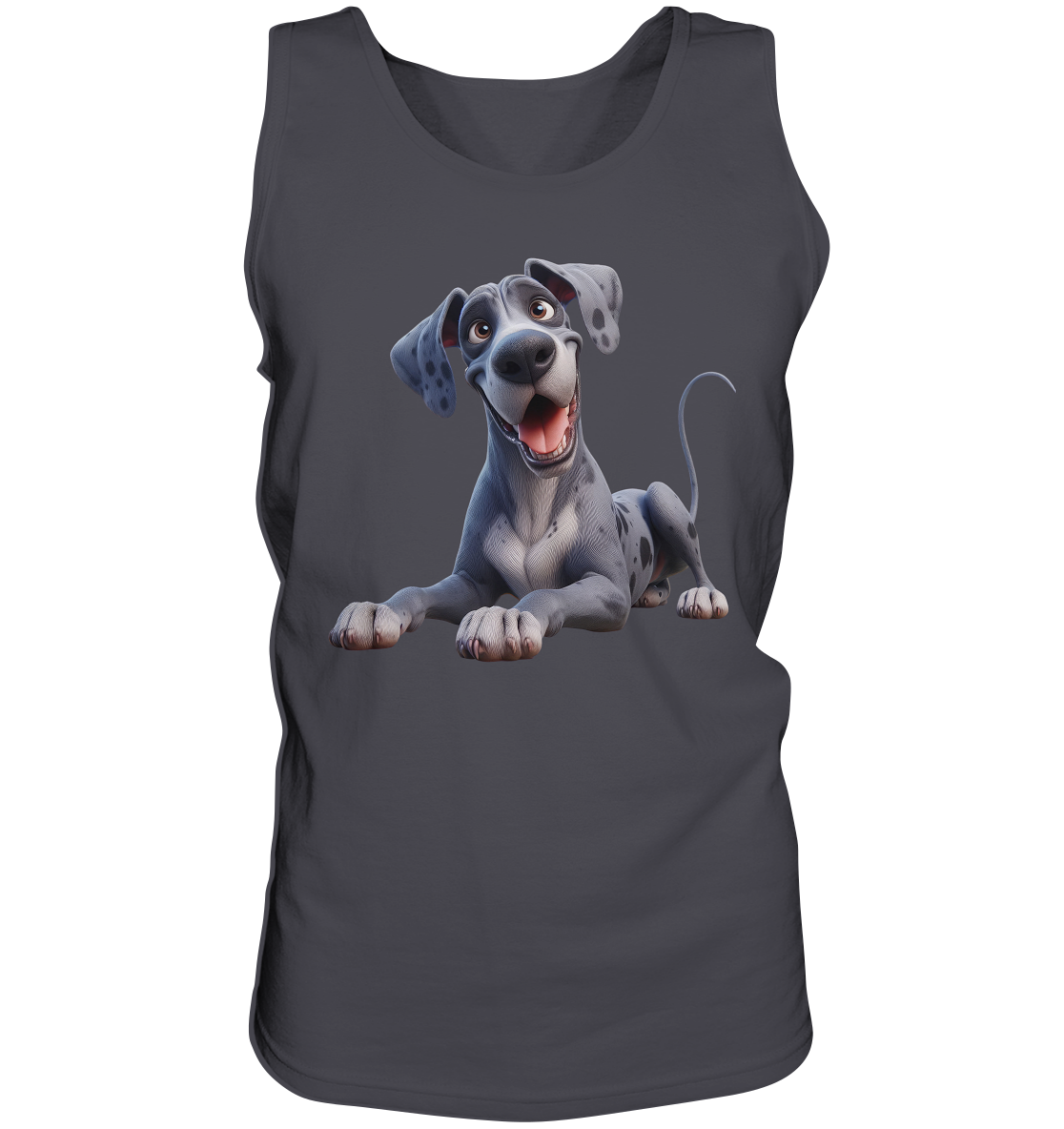 Dänische Dogge - personalisierbar - Tank-Top