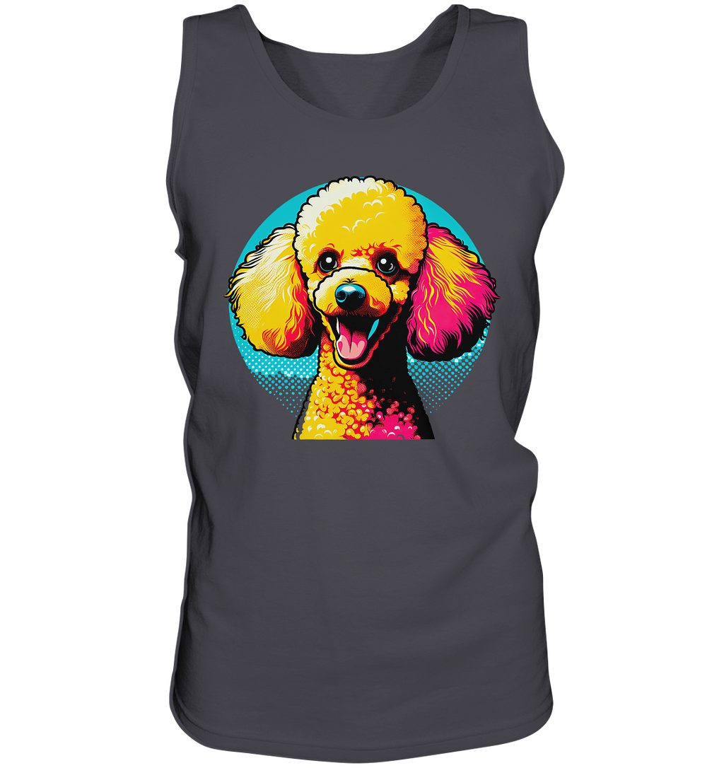 Pudel Pop Art - personalisierbar - Tank-Top