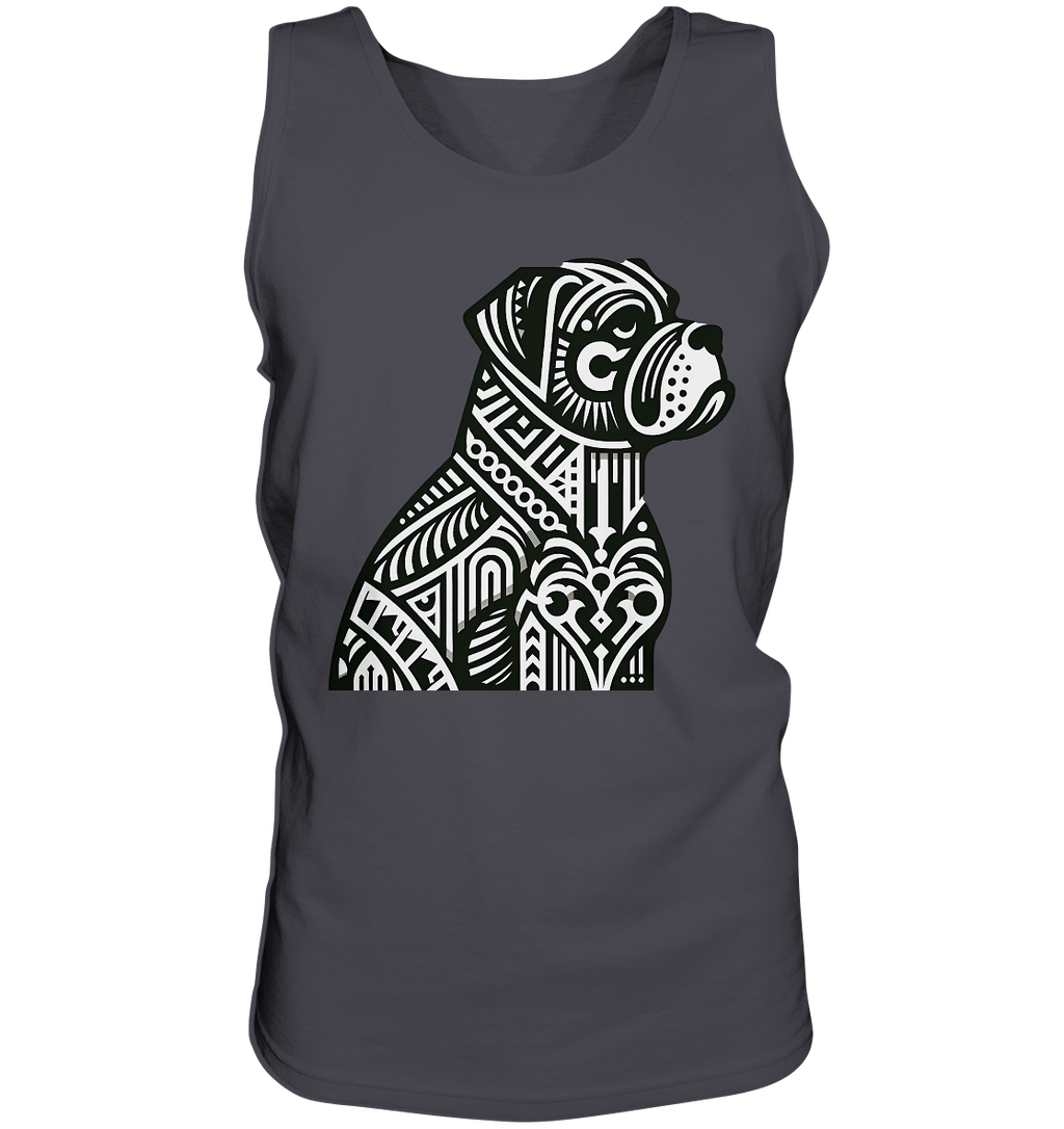 Hund Mastif Art Deco  - personalisierbar - Tank-Top