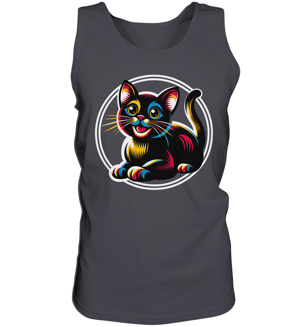 Kätzchen Pop Art - personalisierbar - Tank-Top