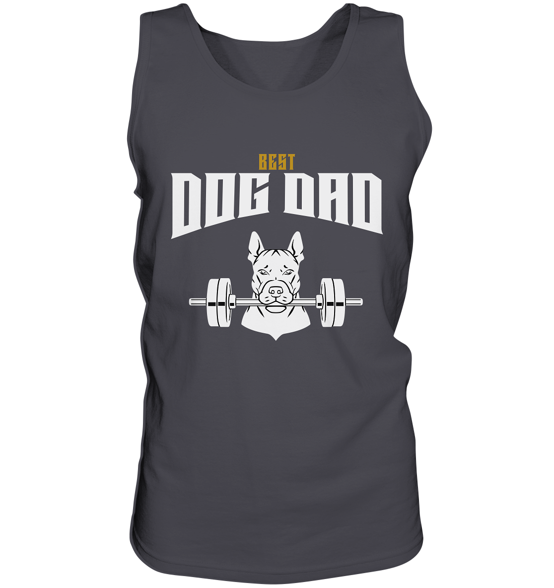 Best Dog Dad - Personalisierbar - Tank-Top