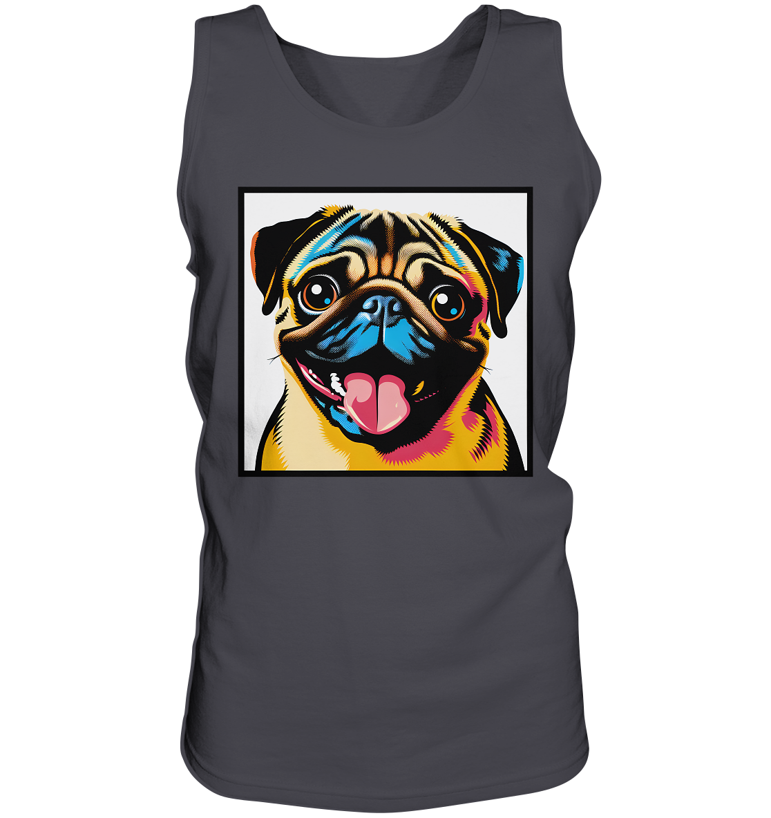 Mops Pop Art - Tank-Top