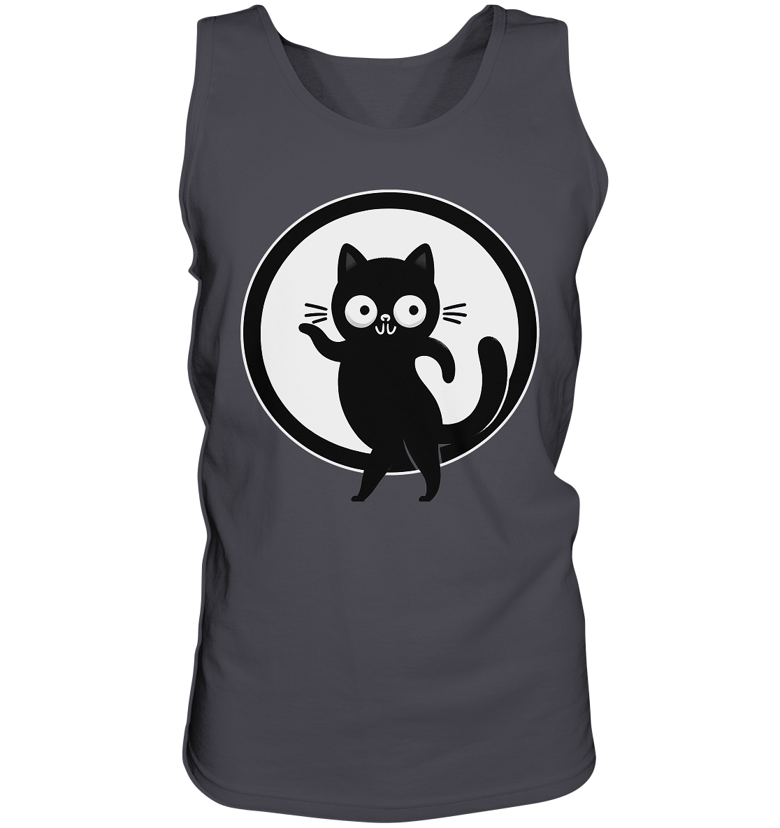 Dancing Cat Logo - Tank-Top