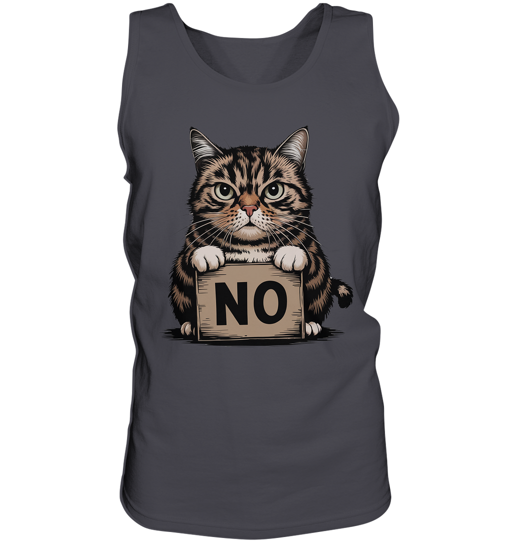 No - Funny Katze  - Tank-Top