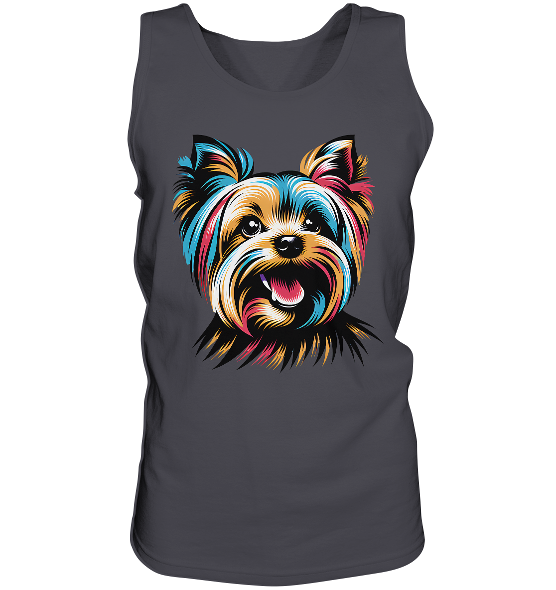 Yorkshire Terrier Pop Art - personalisierbar - Tank-Top