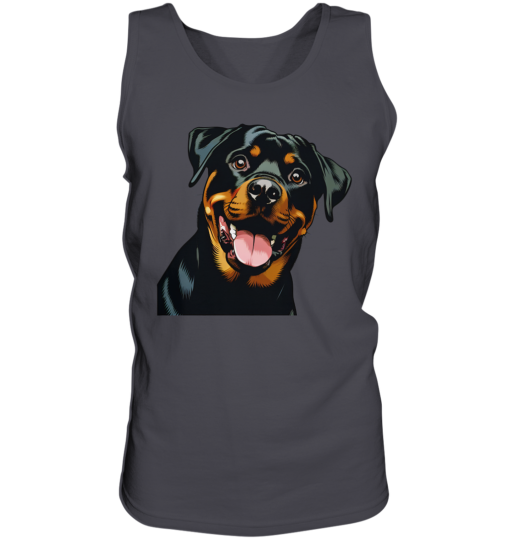 Rottweiler  Comic - personalisierbar - Tank-Top