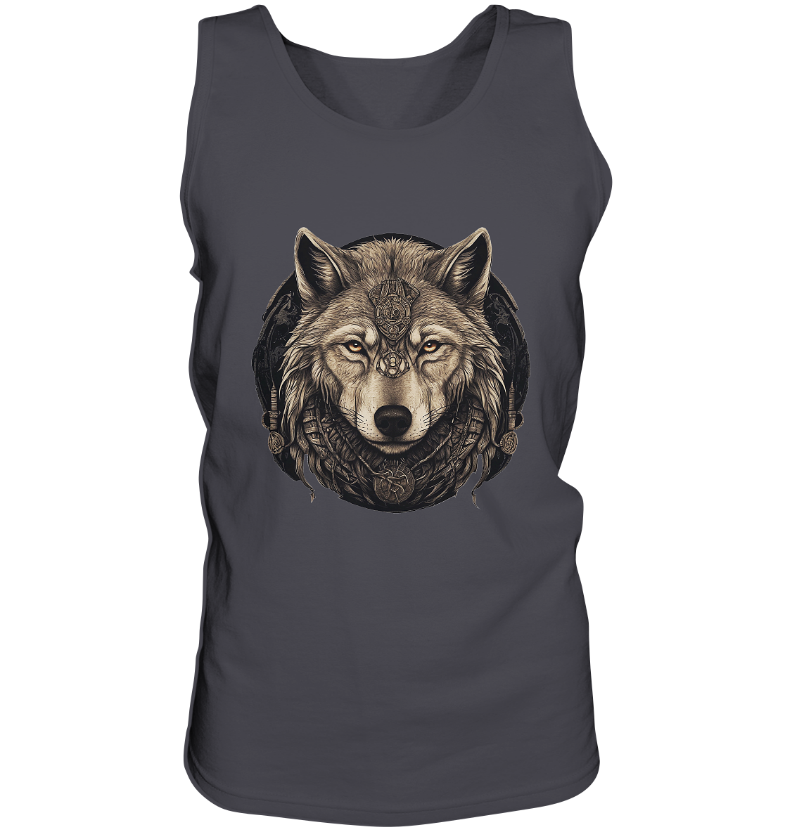 Wolf Fenris Viking Art - Tank-Top
