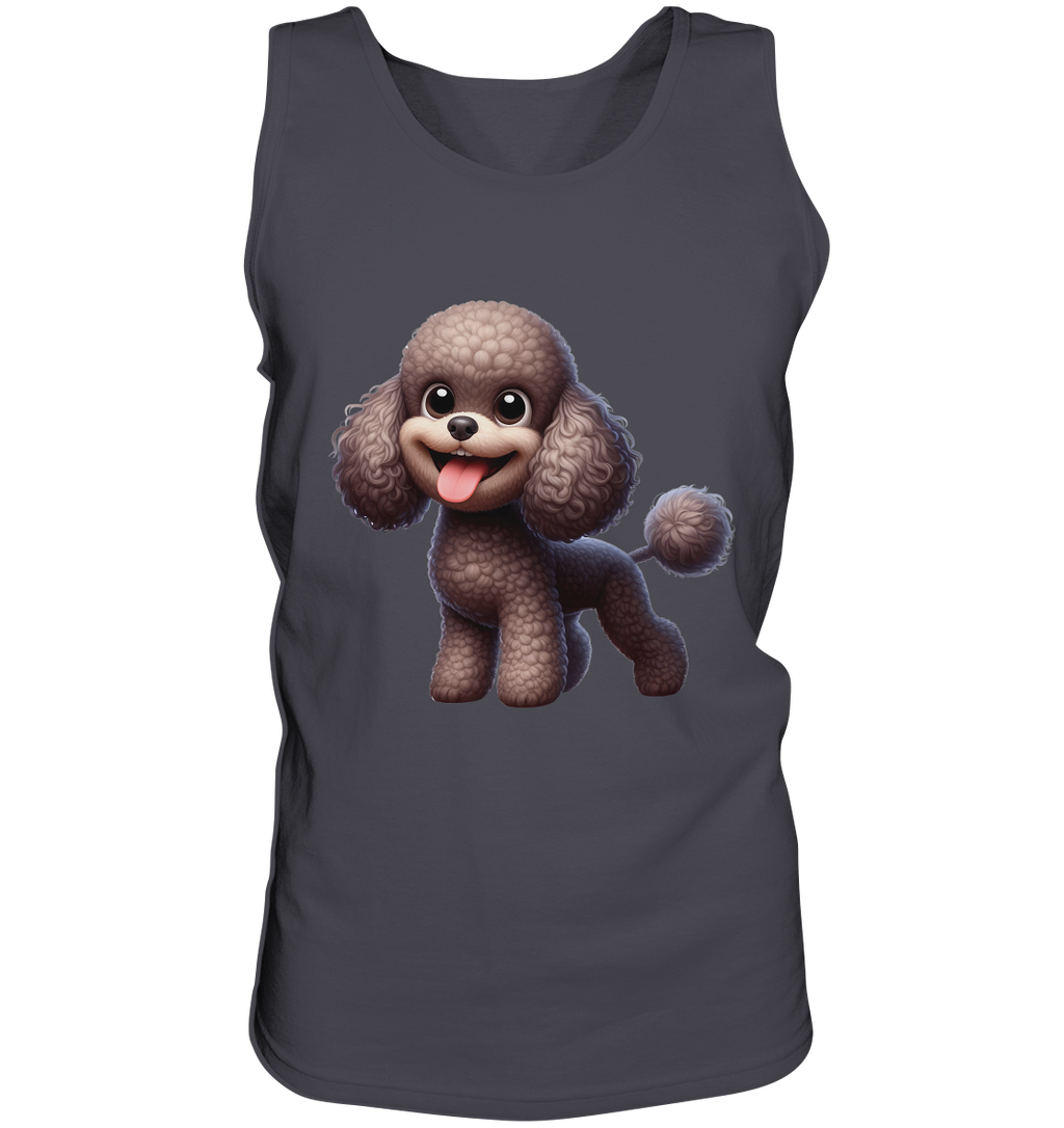 Pudel Comic - personalisierbar - Tank-Top