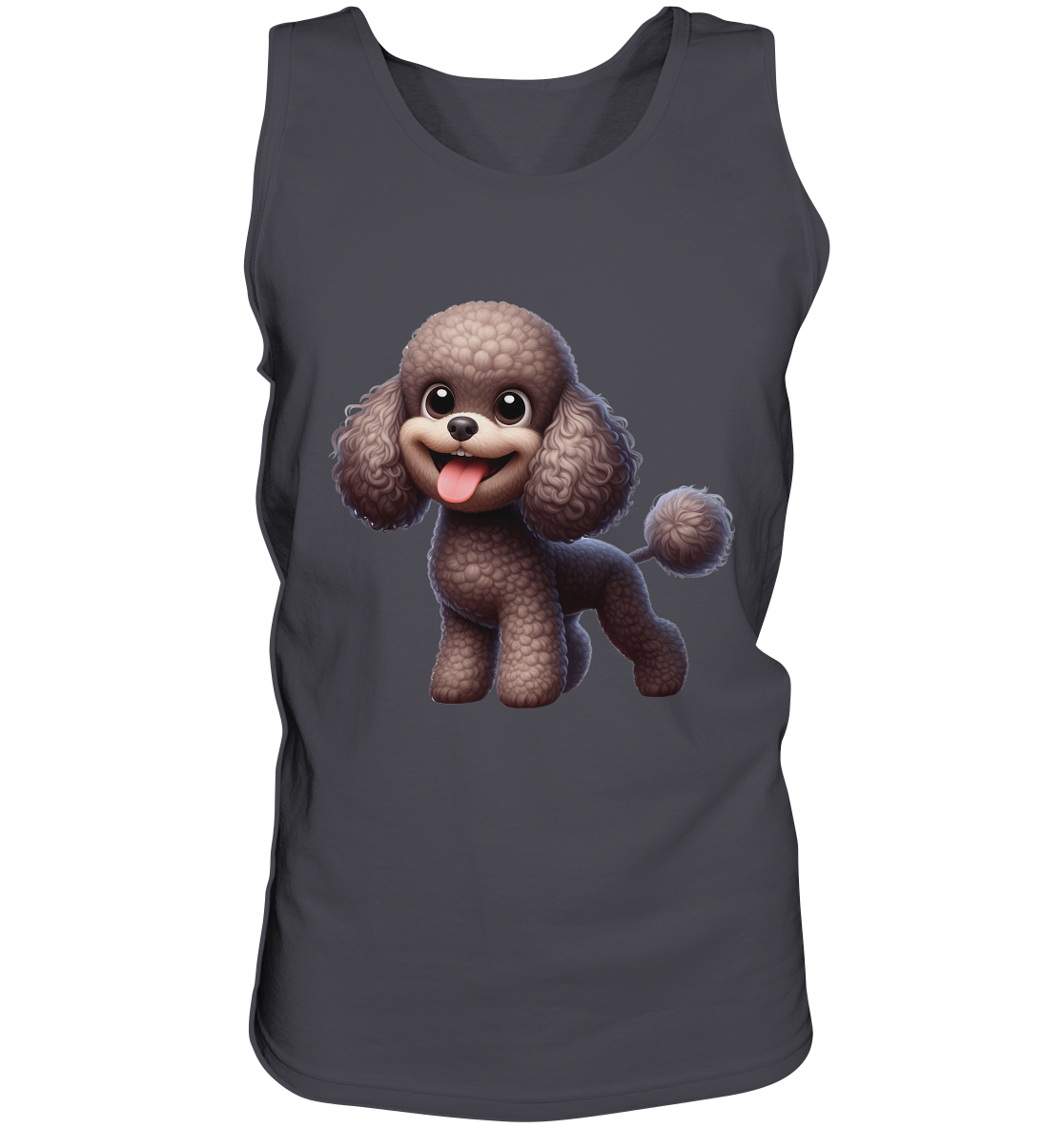 Pudel Comic - personalisierbar - Tank-Top