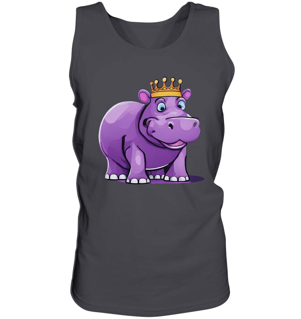 Hippo Queen Cute - personalisierbar - Tank-Top