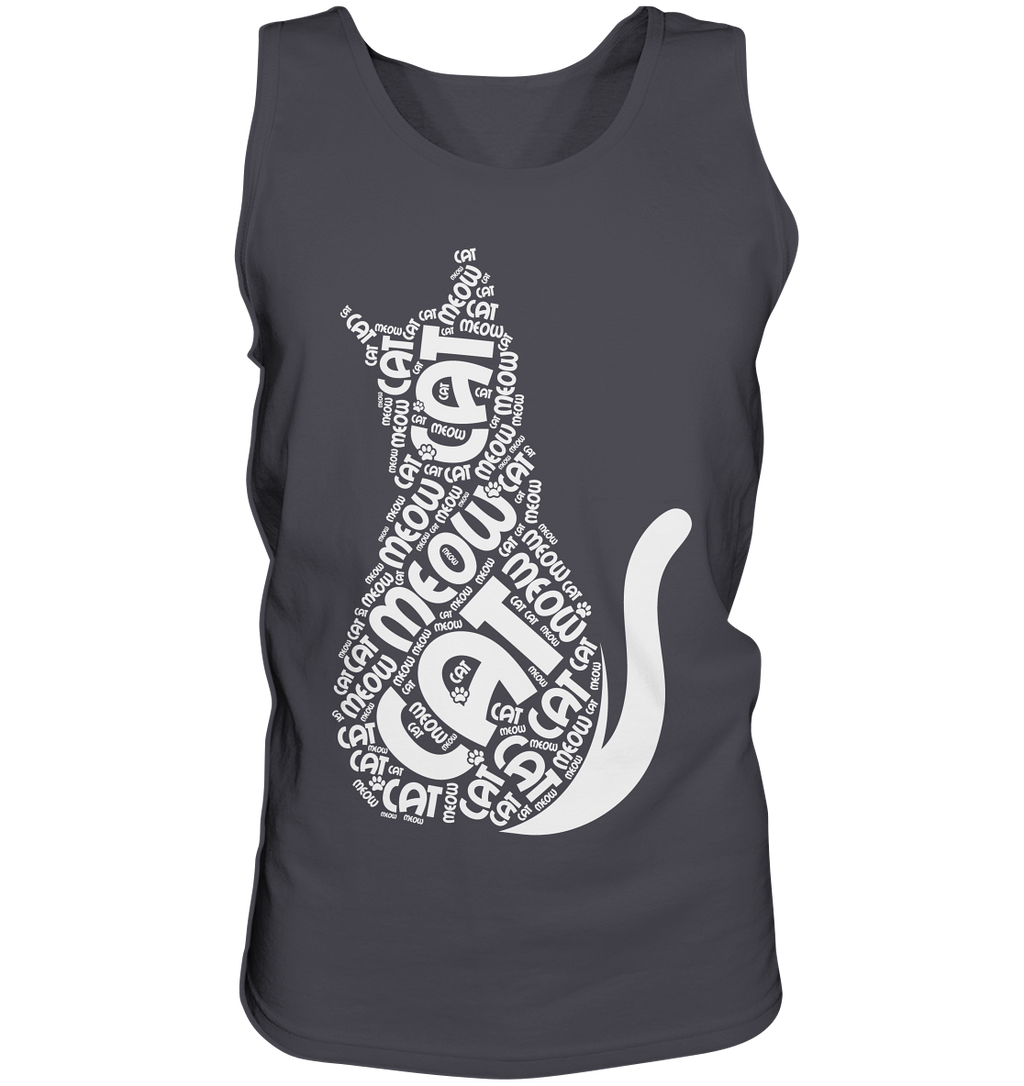 Katzen Cat slogan  - Tank-Top