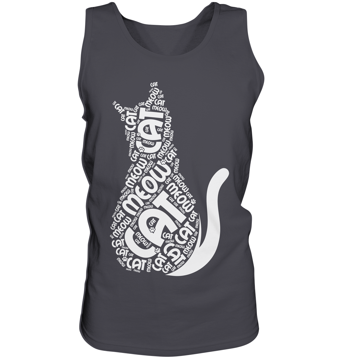 Katzen Cat slogan  - Tank-Top