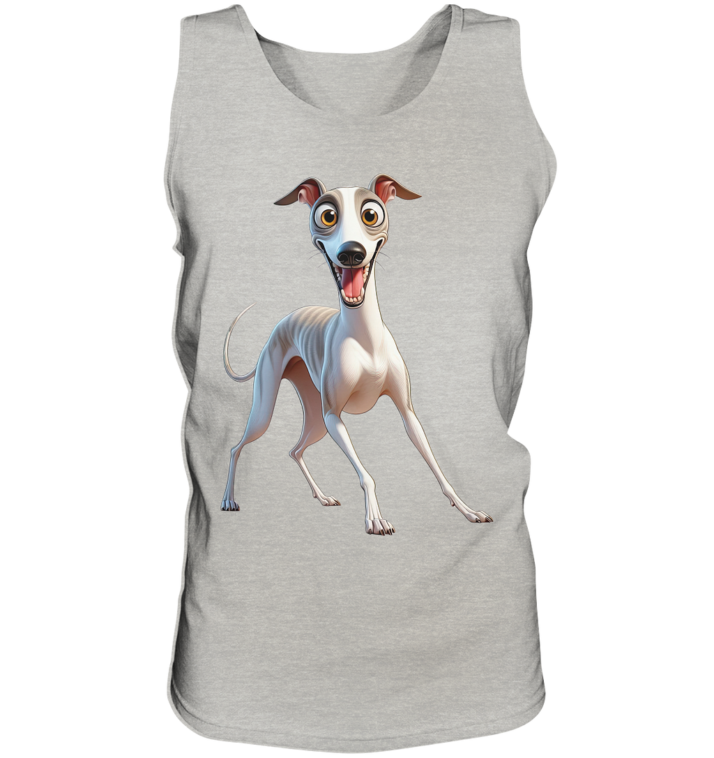 Whippet Cartoon personalisierbar - Tank-Top