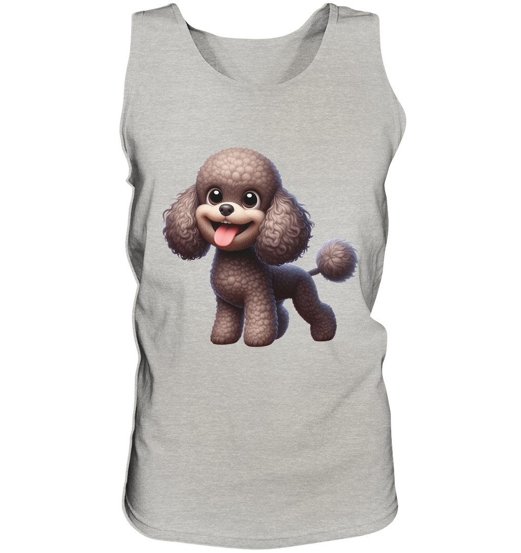 Pudel Comic - personalisierbar - Tank-Top