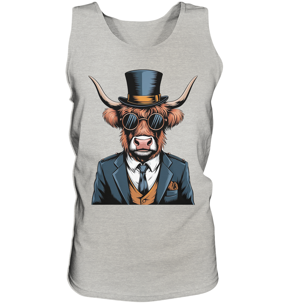 Highland Cow Steampunk - Tank-Top