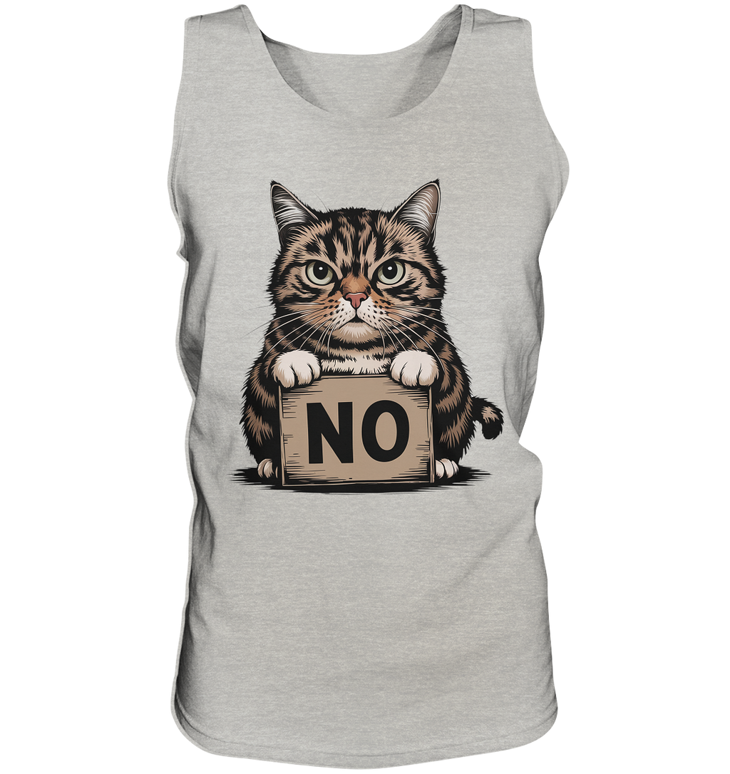 No - Funny Katze  - Tank-Top