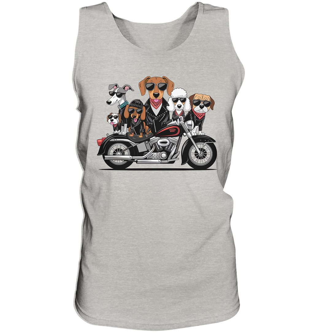 Hunde Biker Gang Fun - Tank-Top