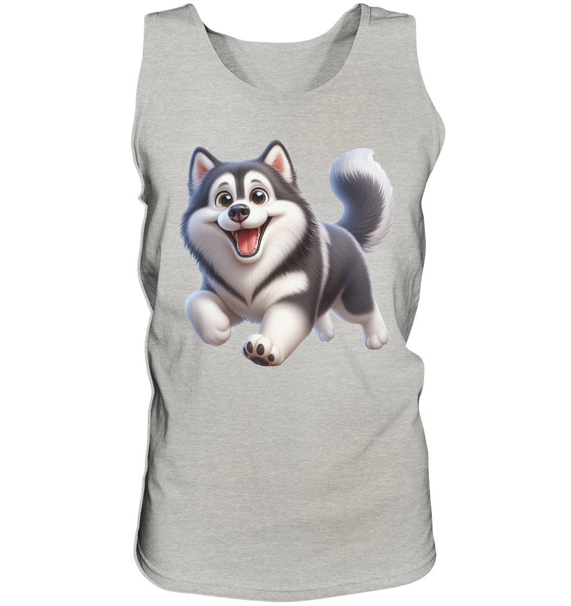 Husky Comic - personalisierbar - Tank-Top