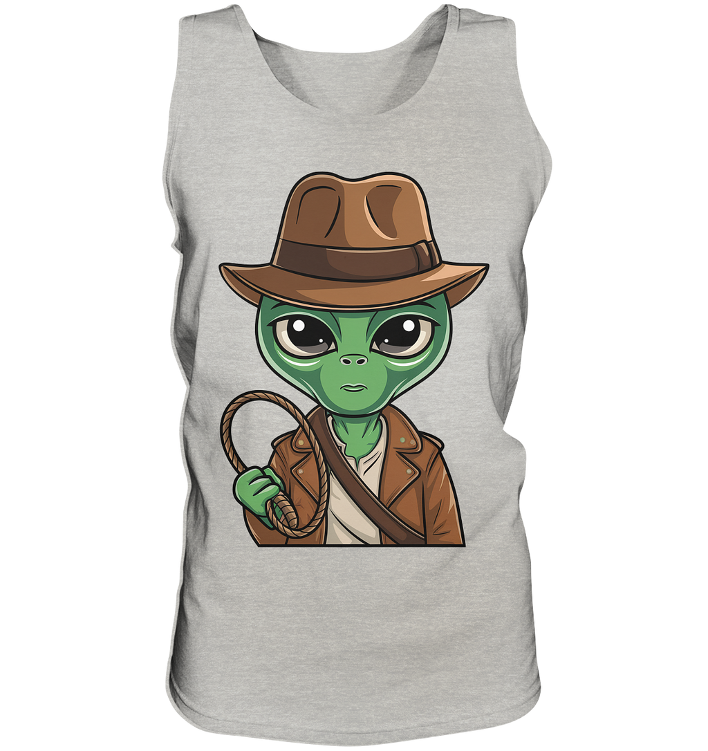 Alien Abenteurer Cartoon - Tank-Top