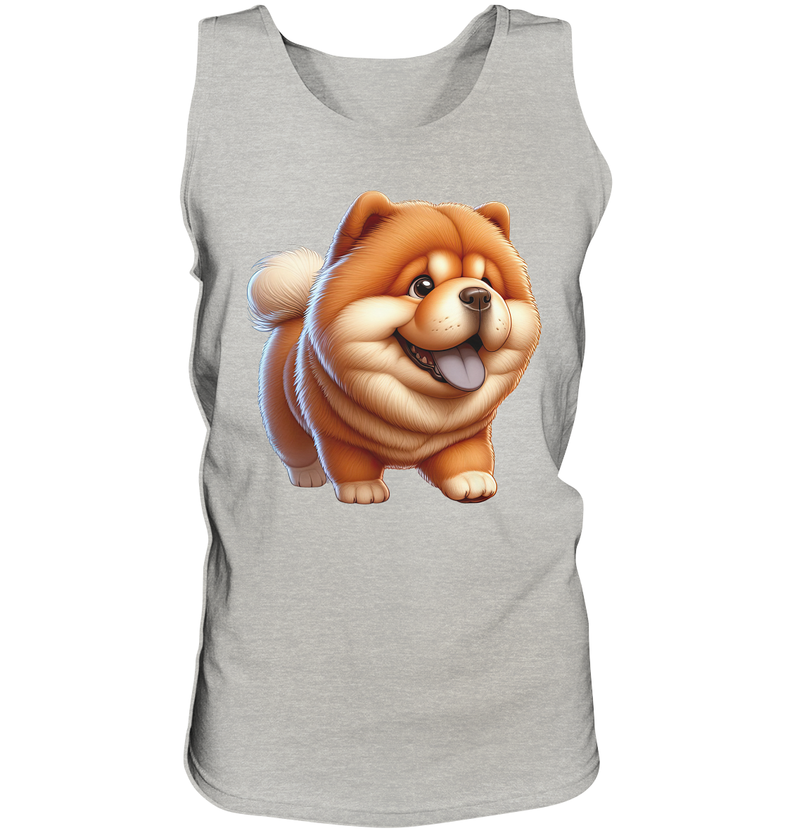 Chow Chow Cartoon Hund - personalisierbar - Tank-Top