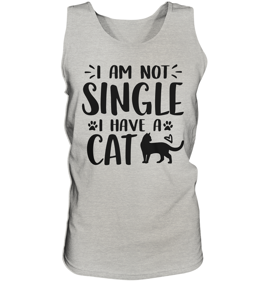 I'm not single I have a Cat - Tank-Top