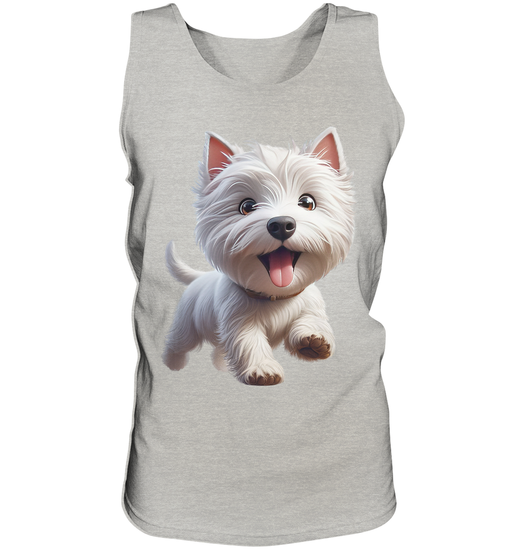 West Highland Terrier Catoon - personalisierbar - Tank-Top