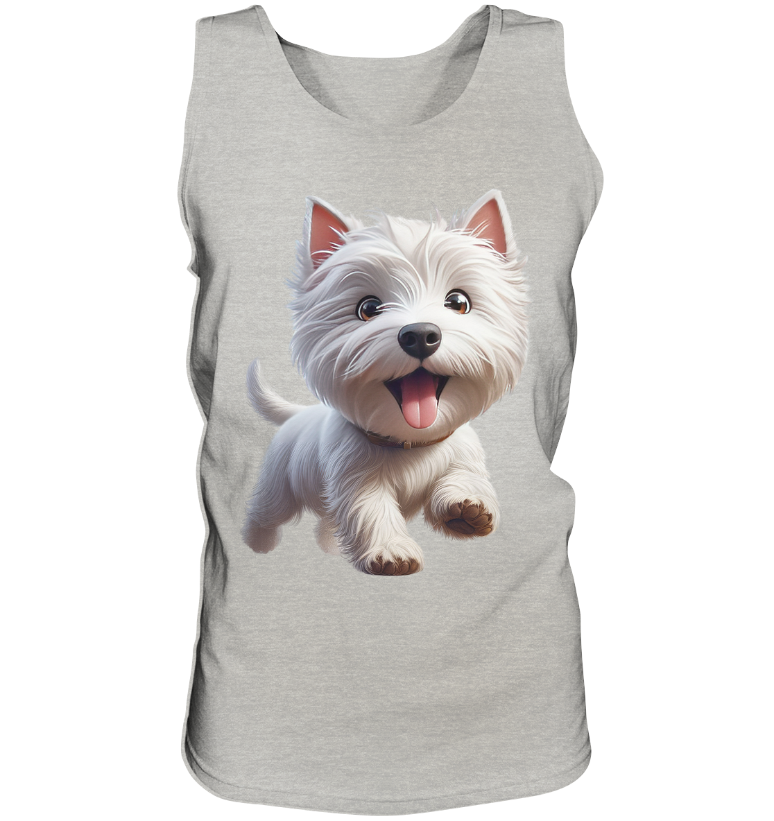 West Highland Terrier Catoon - personalisierbar - Tank-Top