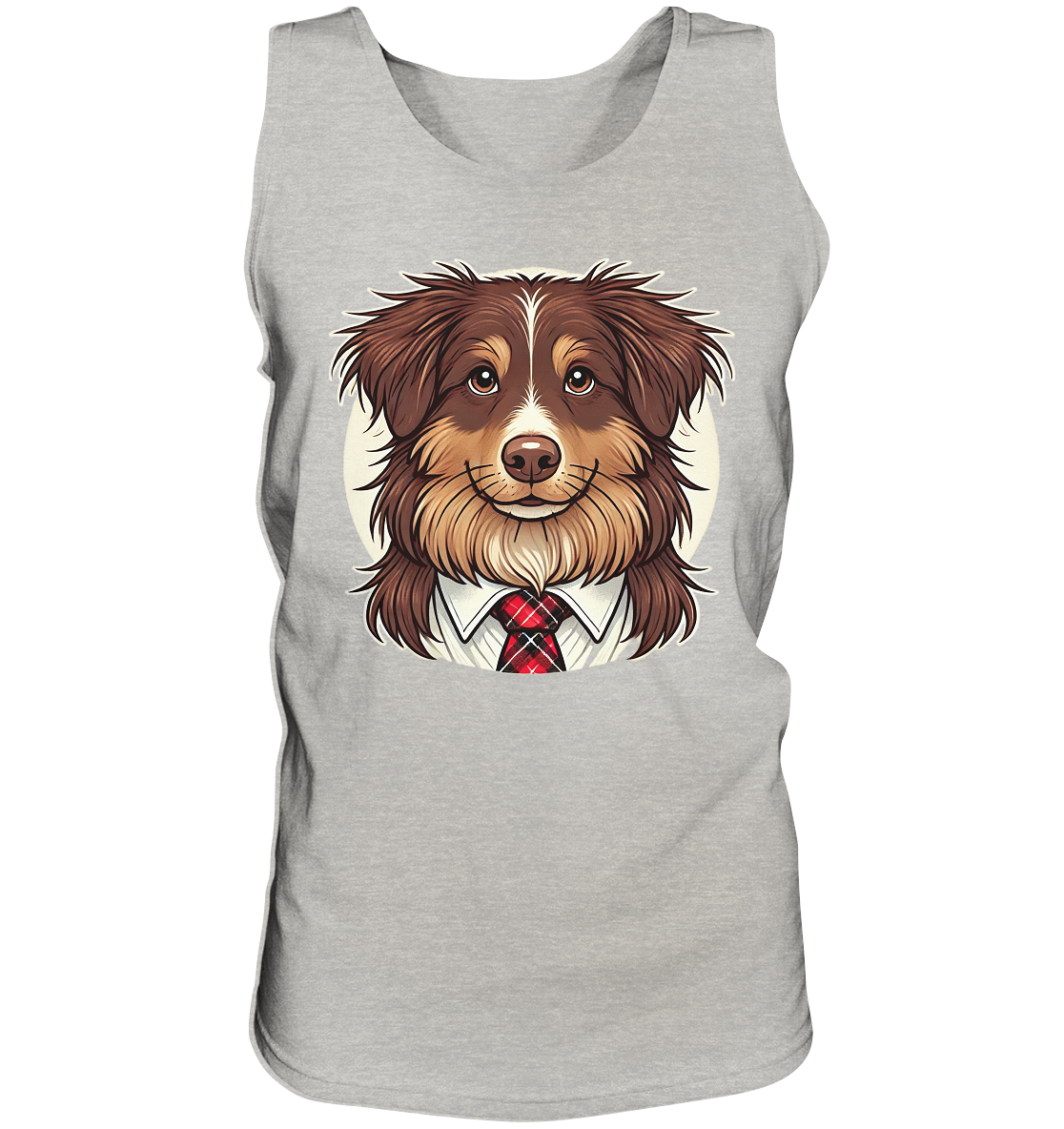 Cartoon Australian Shepherd  - Tank-Top