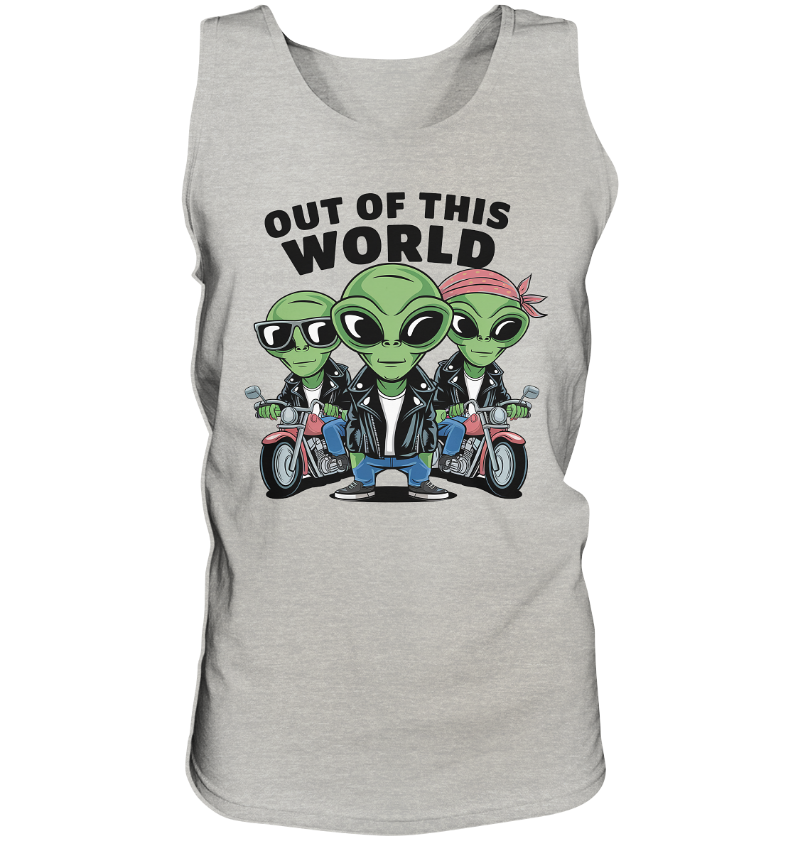 Out of this World Alien Biker - Tank-Top