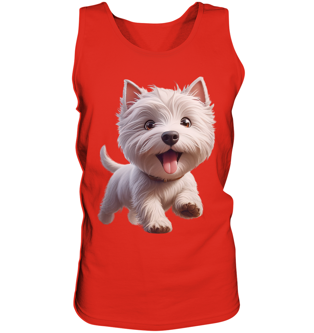 West Highland Terrier Catoon - personalisierbar - Tank-Top