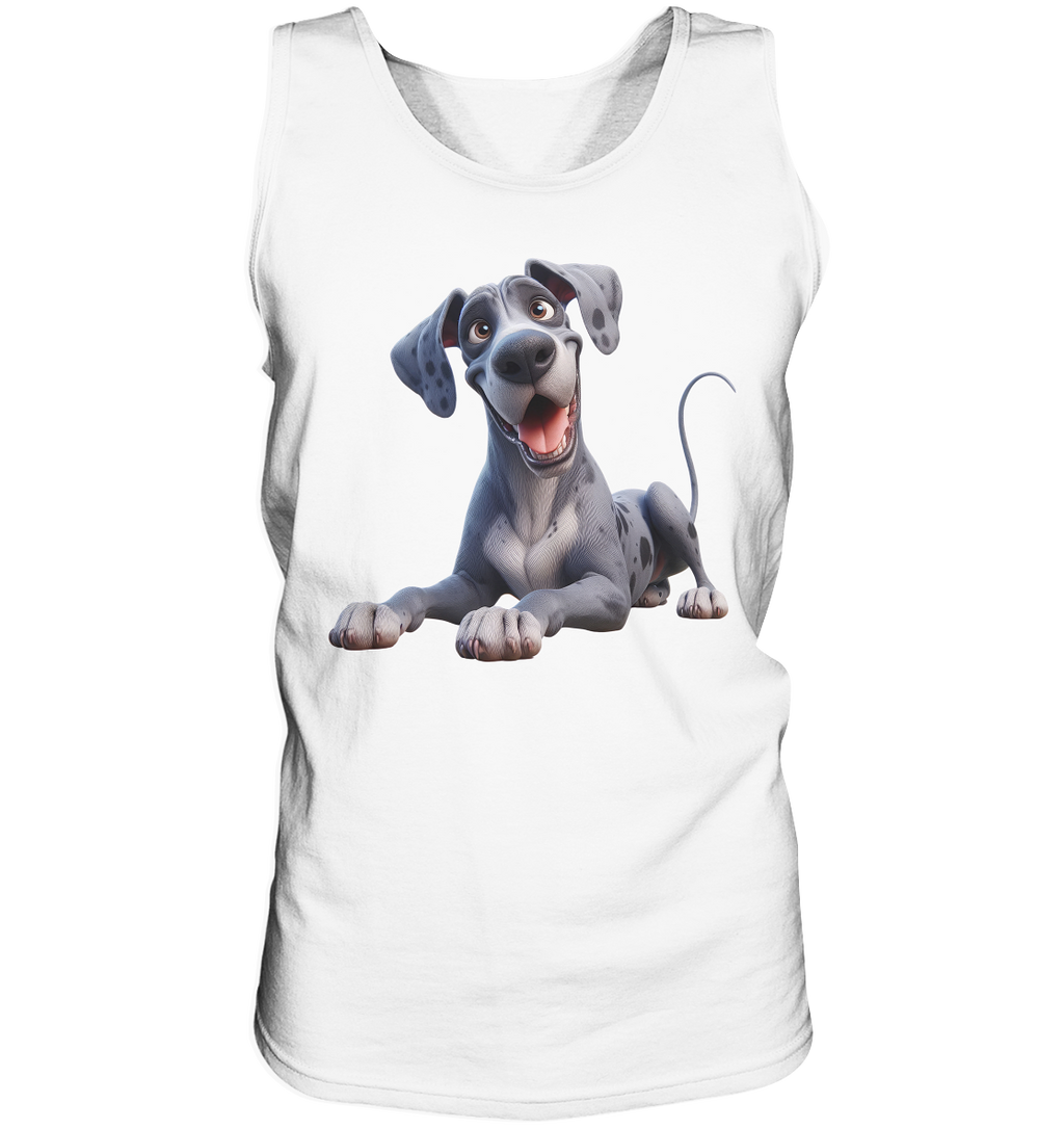 Dänische Dogge - personalisierbar - Tank-Top