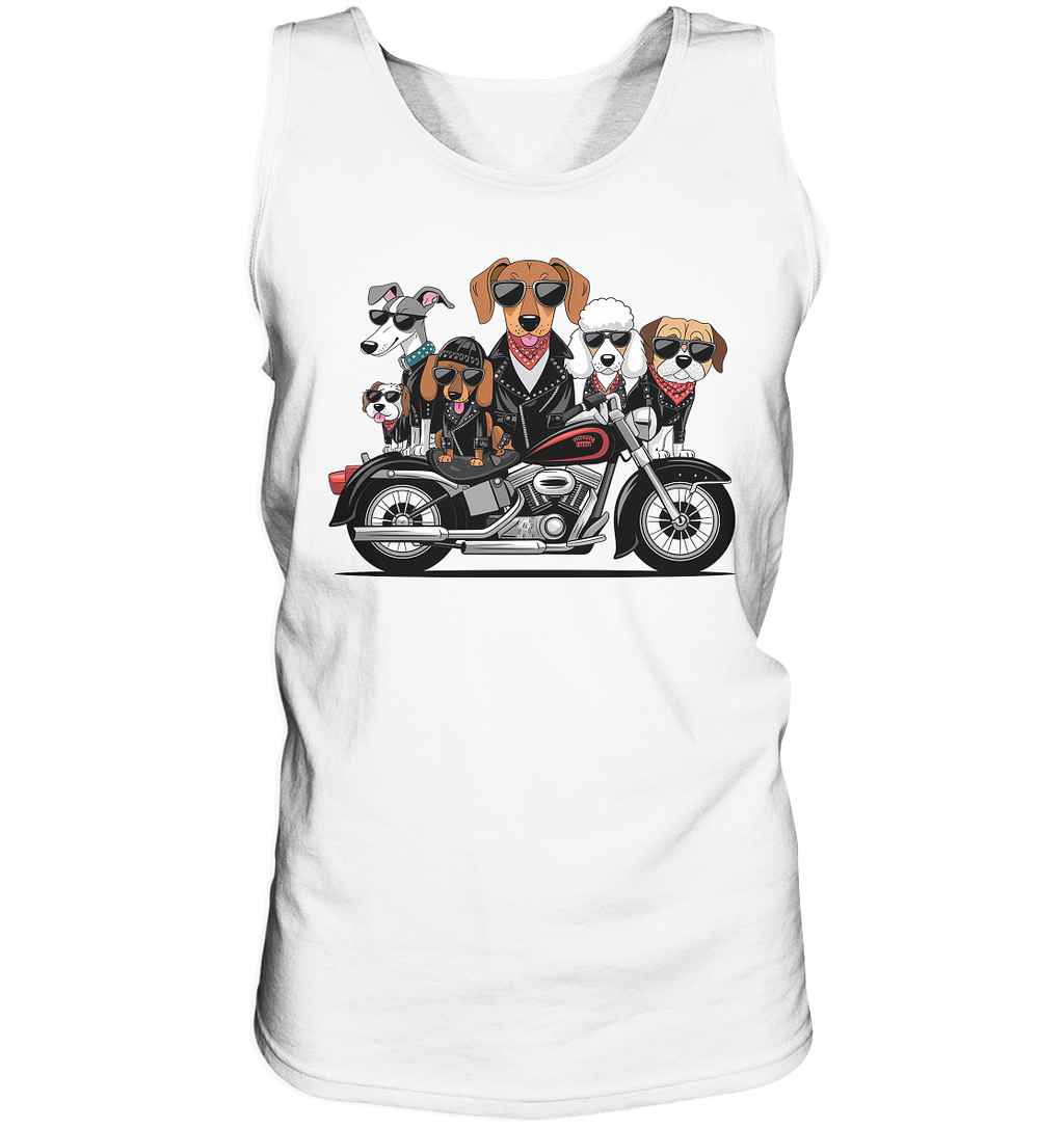 Hunde Biker Gang Fun - Tank-Top