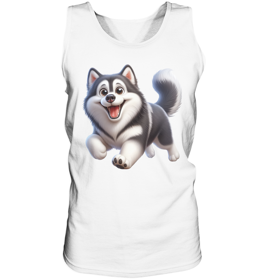 Husky Comic - personalisierbar - Tank-Top