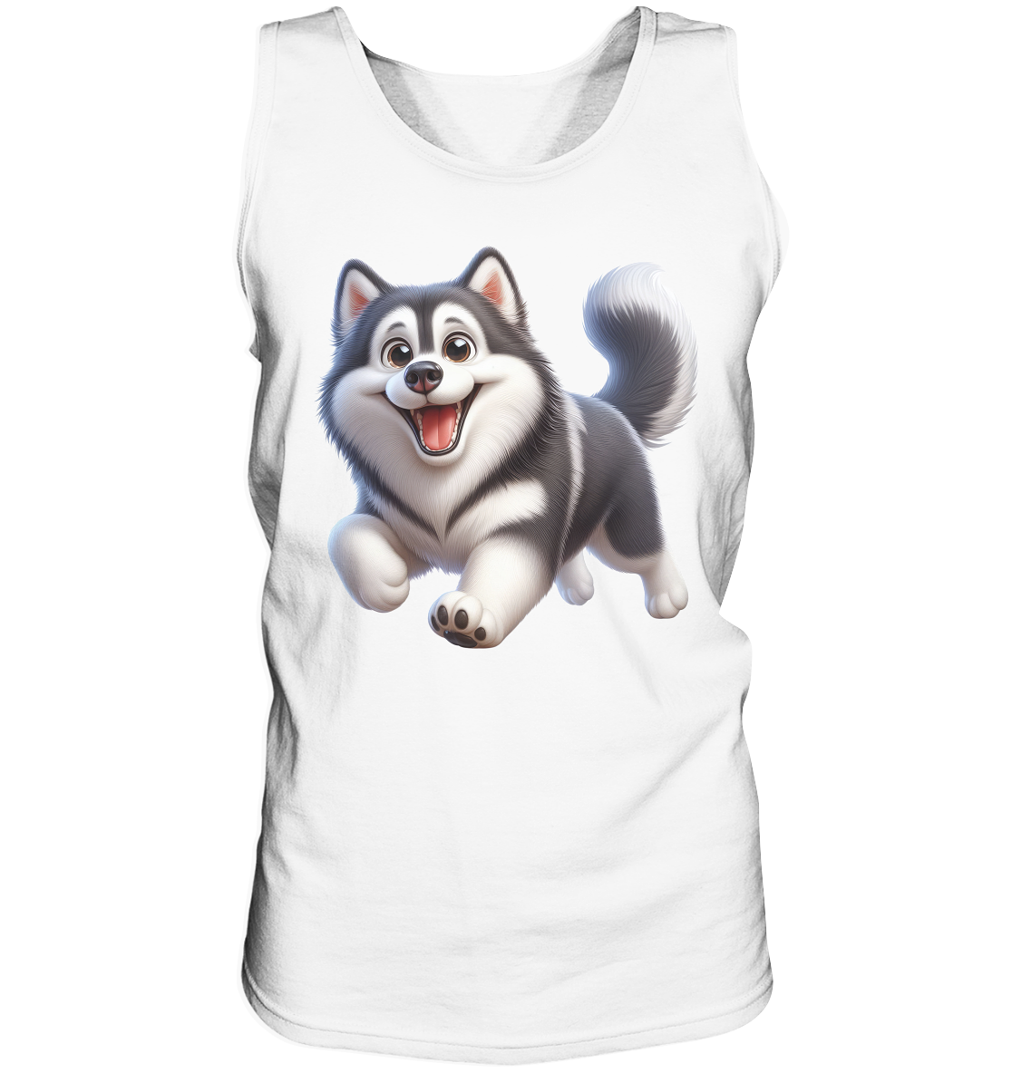 Husky Comic - personalisierbar - Tank-Top