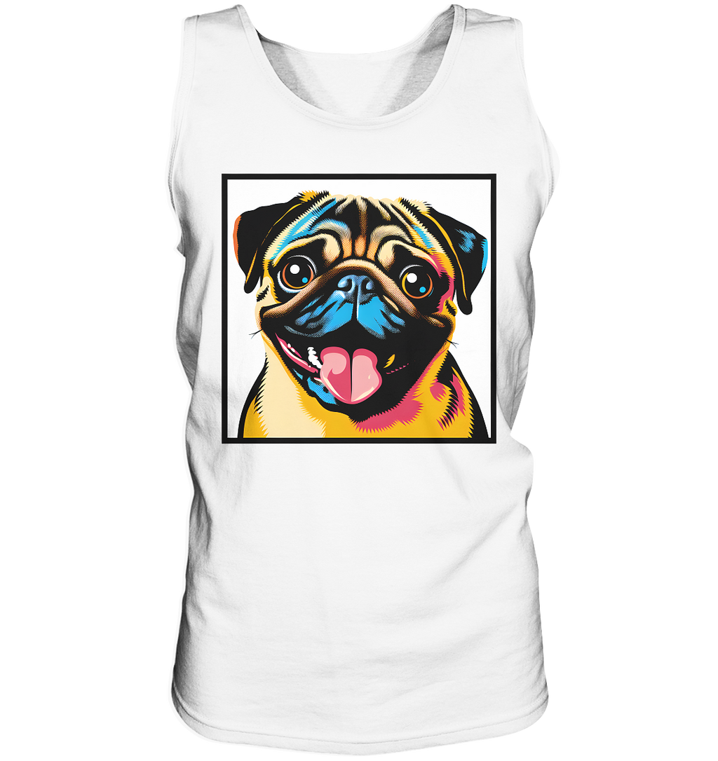 Mops Pop Art - Tank-Top