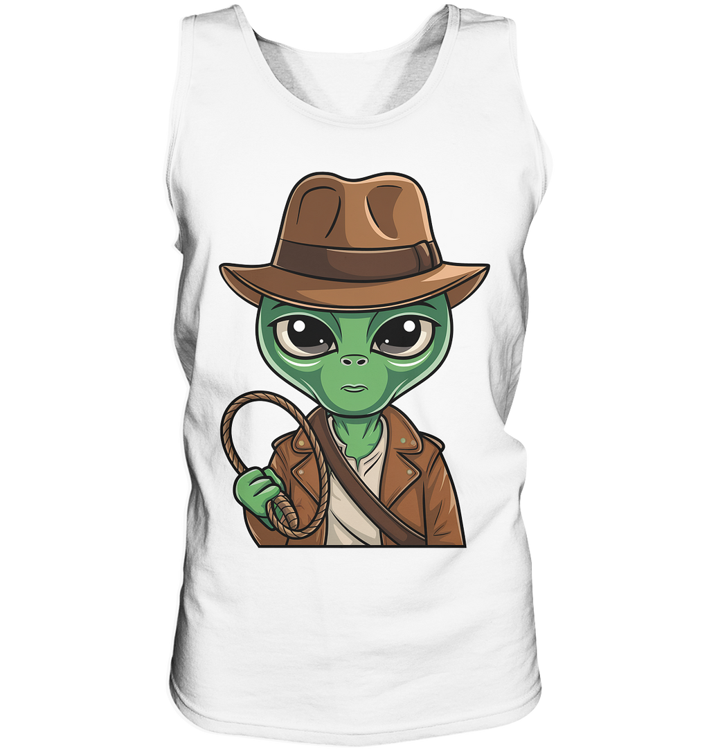 Alien Abenteurer Cartoon - Tank-Top