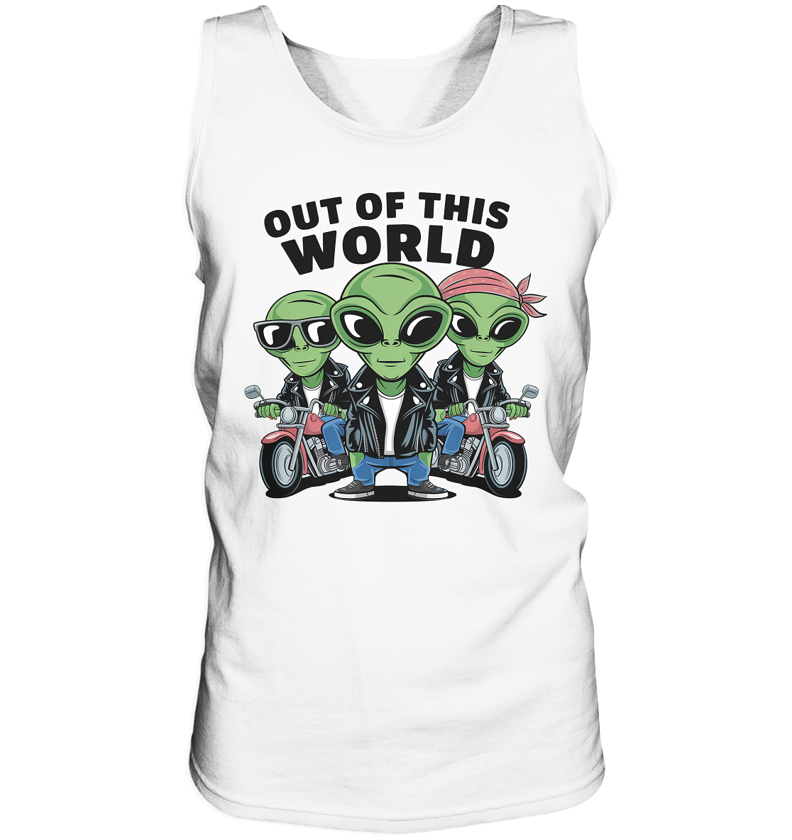 Out of this World Alien Biker - Tank-Top