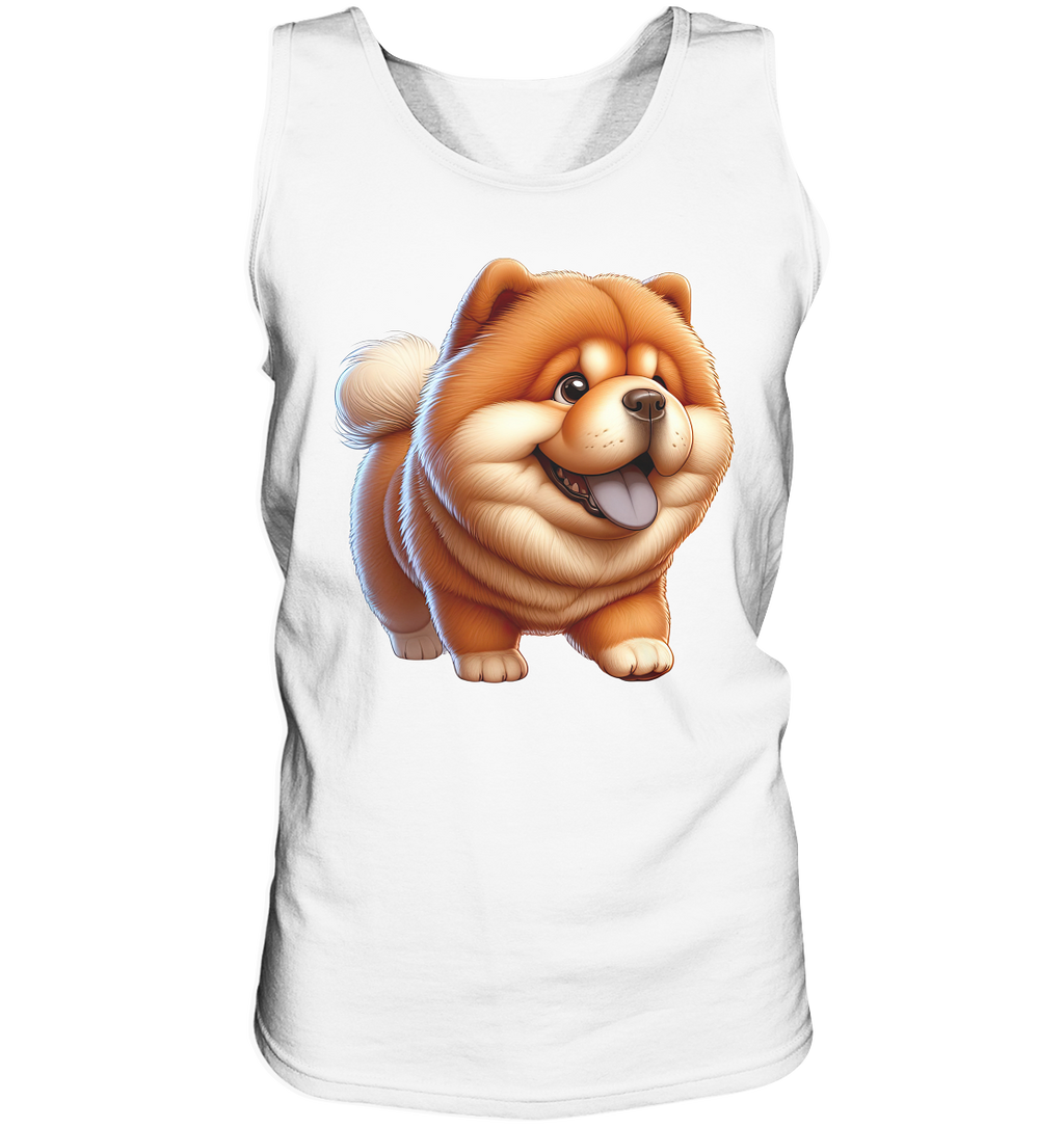 Chow Chow Cartoon Hund - personalisierbar - Tank-Top