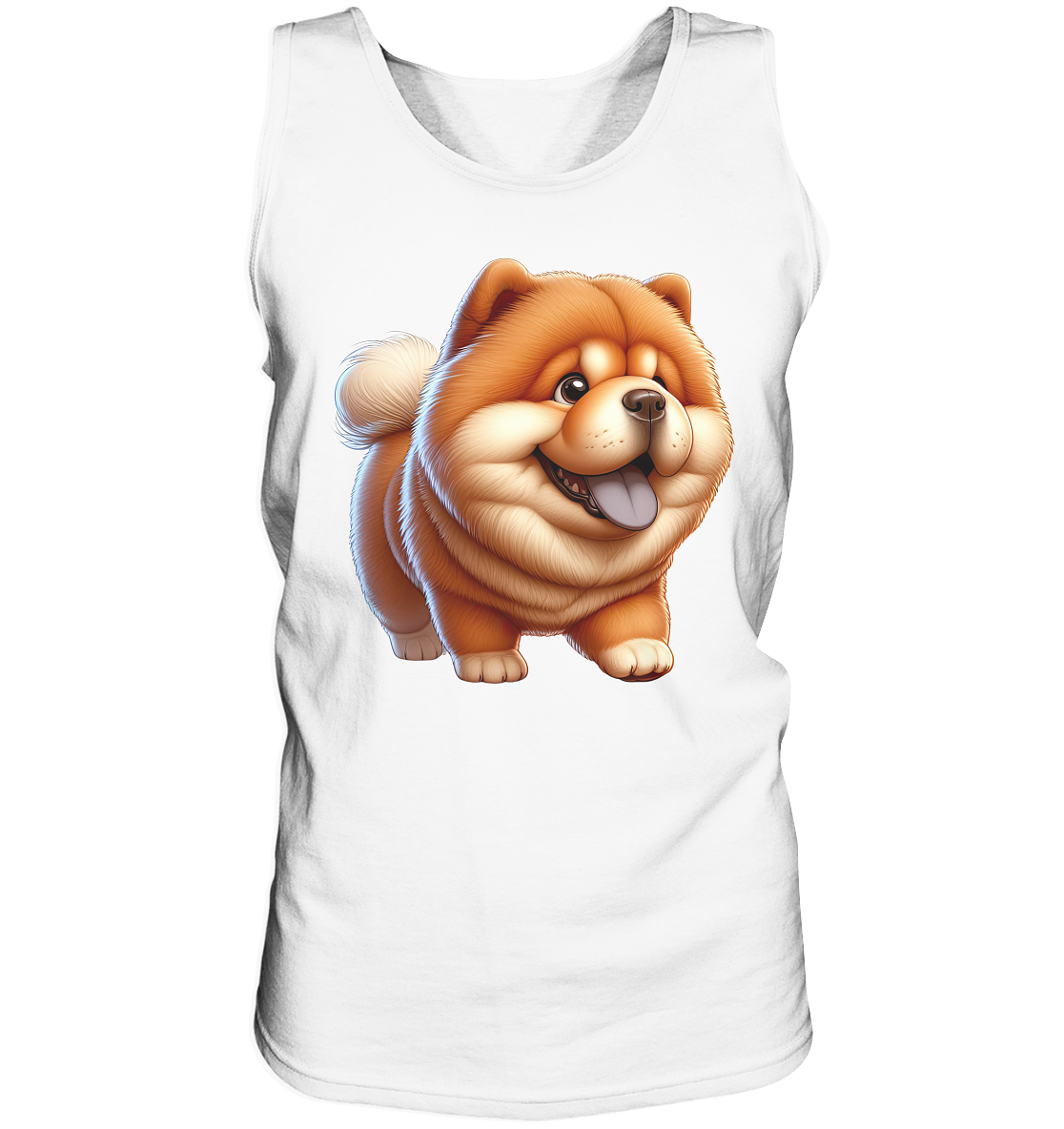 Chow Chow Cartoon Hund - personalisierbar - Tank-Top