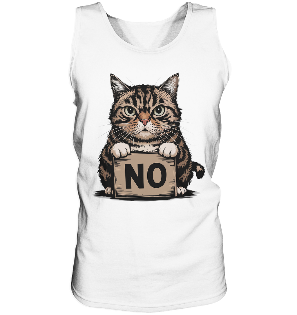 No - Funny Katze  - Tank-Top