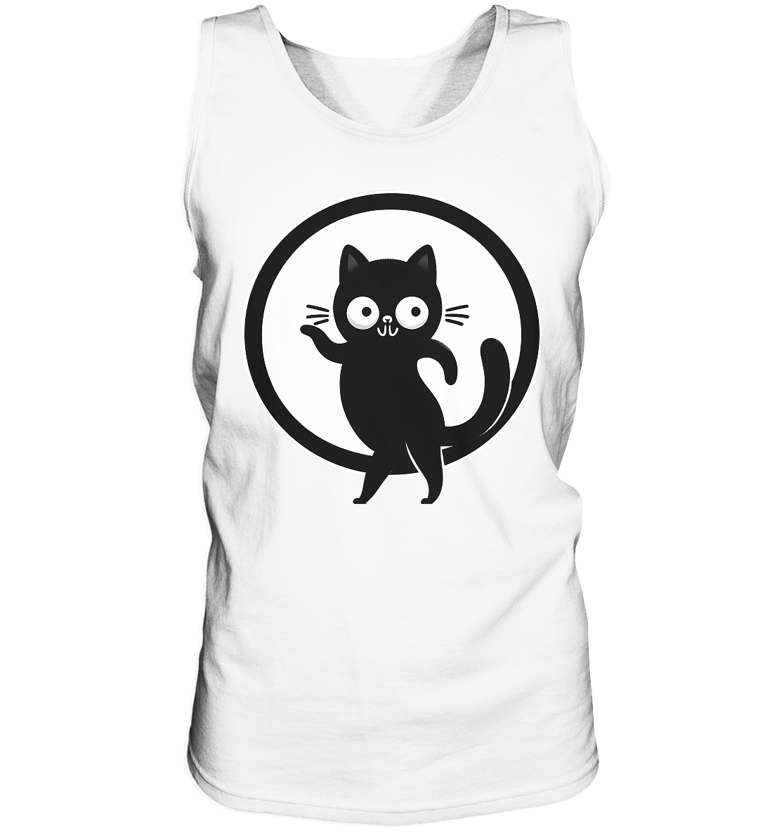 Dancing Cat Logo - Tank-Top