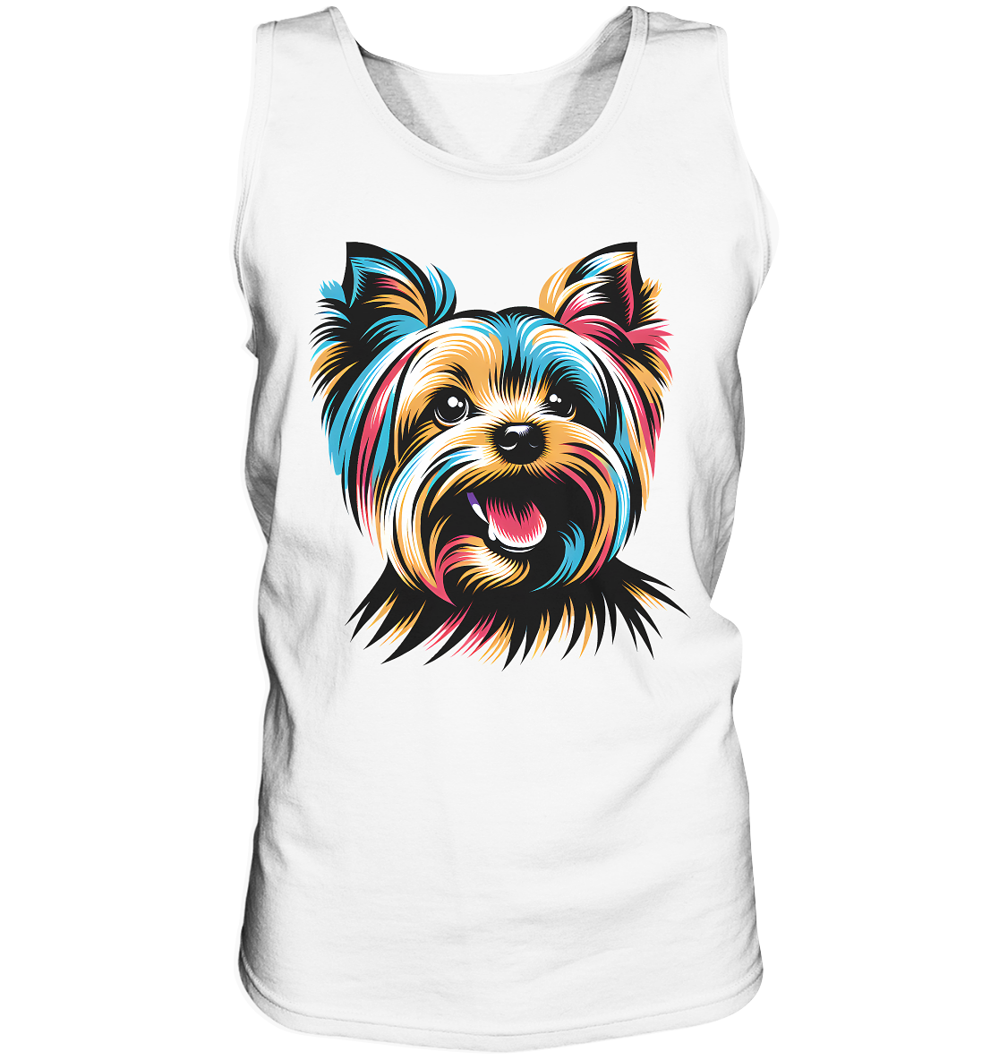 Yorkshire Terrier Pop Art - personalisierbar - Tank-Top