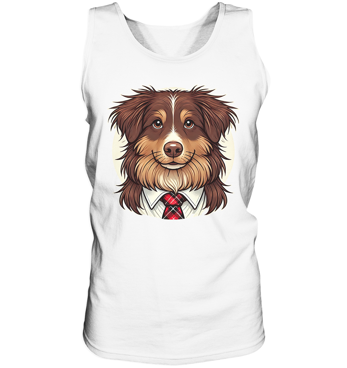 Cartoon Australian Shepherd  - Tank-Top