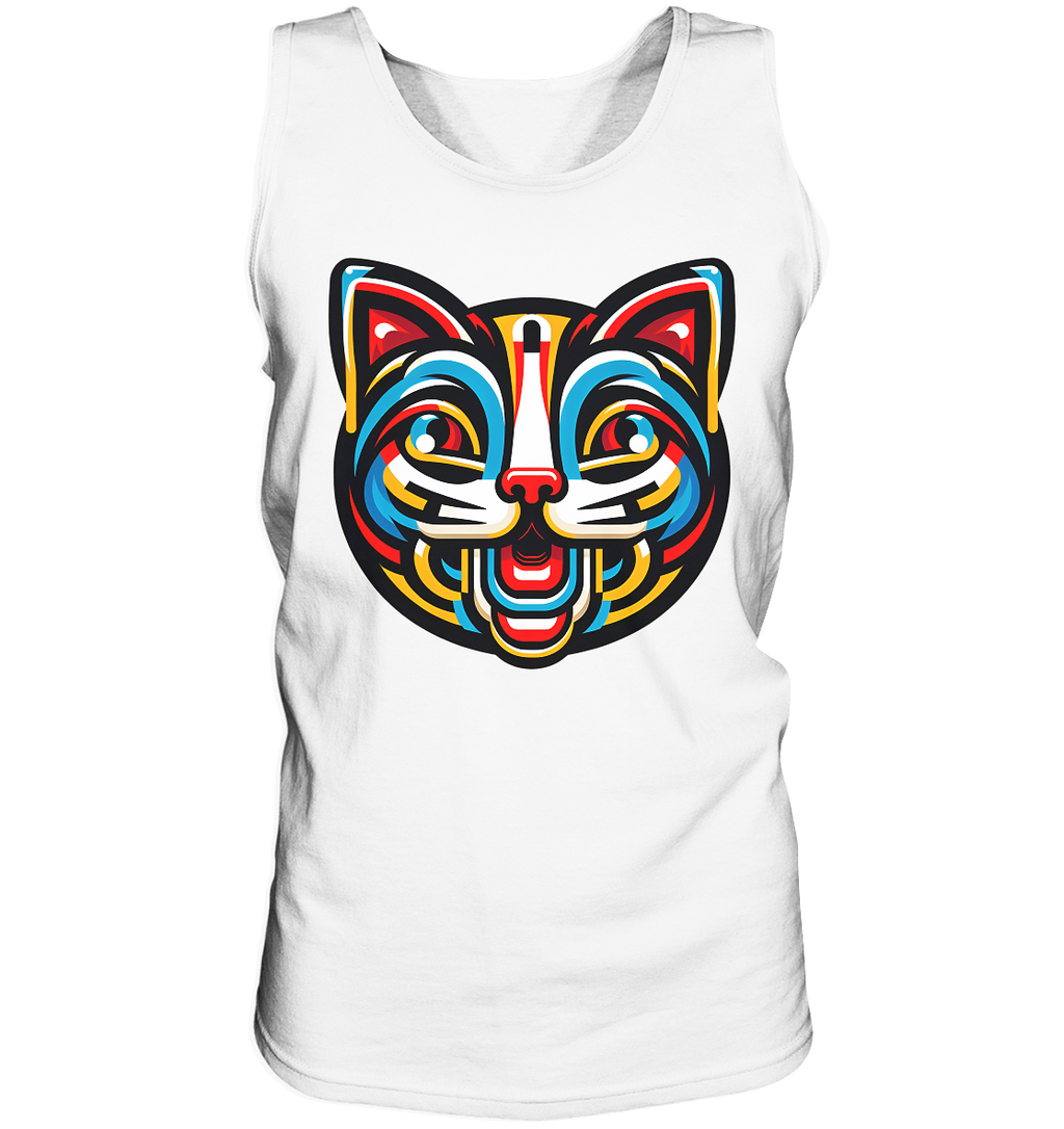 Pop Art Katze  - Tank-Top