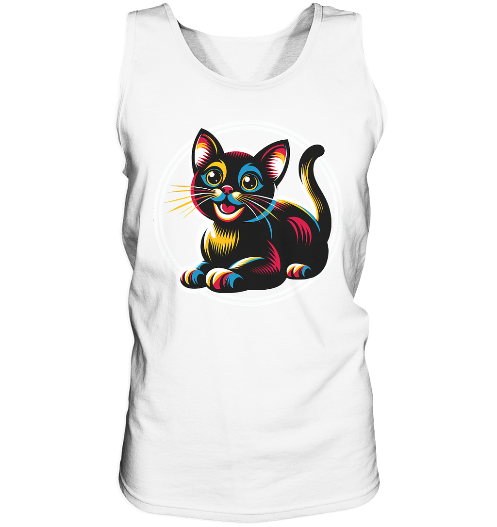 Kätzchen Pop Art - personalisierbar - Tank-Top