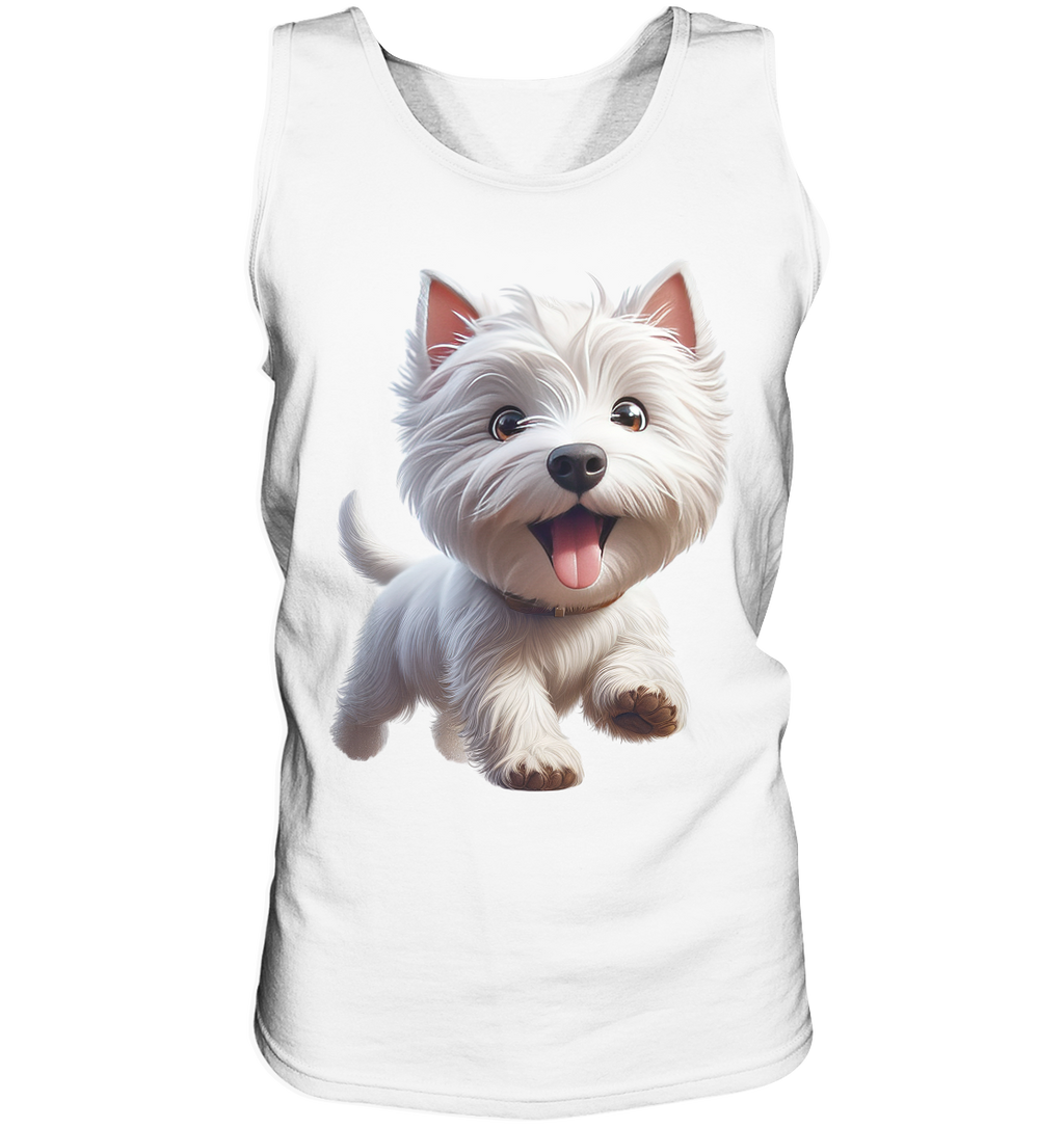 West Highland Terrier Catoon - personalisierbar - Tank-Top