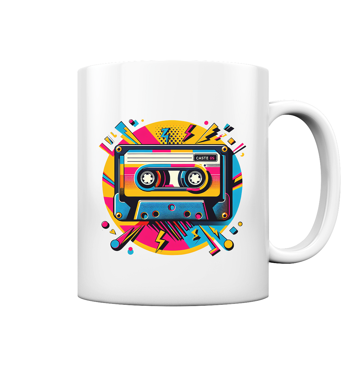 80s Kasettentape - Tasse glossy