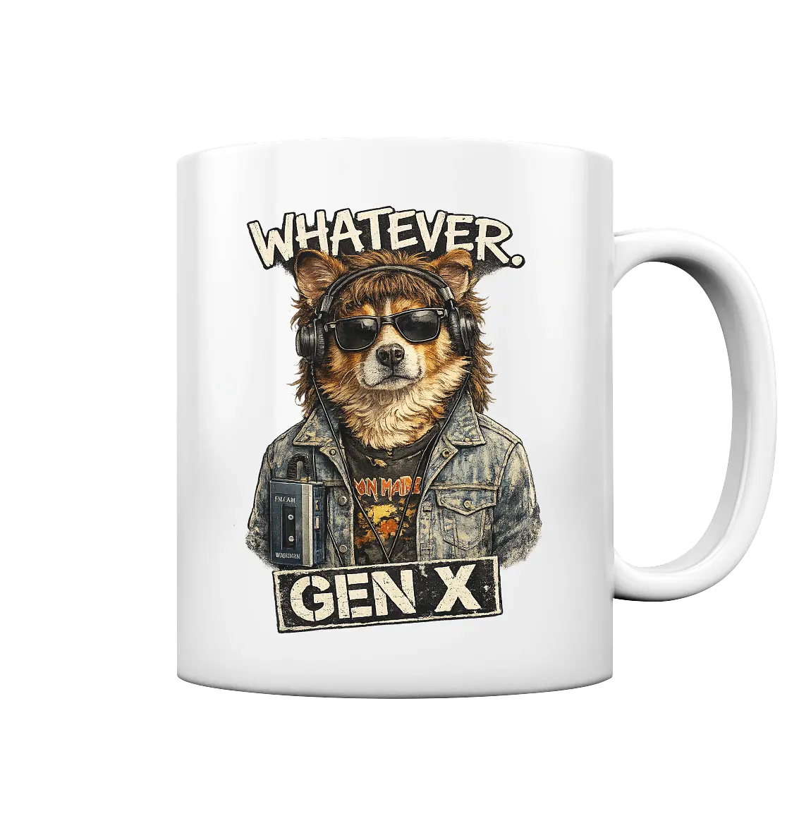 Whatever GEN X Punk Dog Fun - Tasse glossy - PAWentura