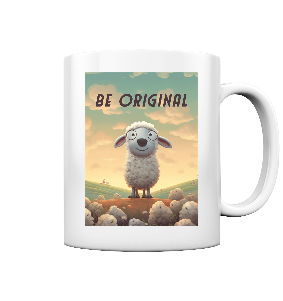 Be Original Shaf Motivation  - Tasse glossy